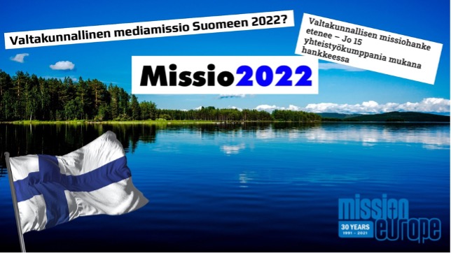 Read more about the article Mission Europe vahvasti mukana valtakunnallisessa mediamissiossa