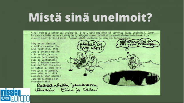 Read more about the article Jumalan antama näky (Kalevi Lehtinen)