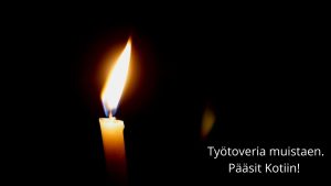 Read more about the article Kiitos poismennyt työtoverini!