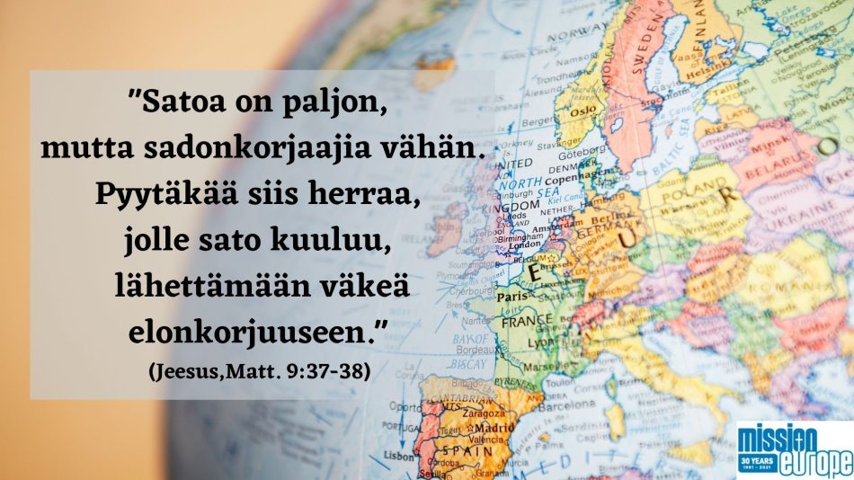 Read more about the article Suuren näyn sytyttäminä Euroopassa