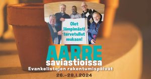 Read more about the article Rakentumispäivät evankelistoille ja evankeliumin välittäjille